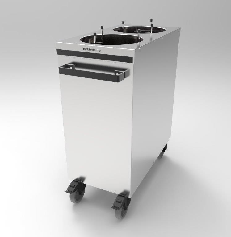 Tallriksdispenser utan värme 2x70 tallrikar
Ø15-28cm