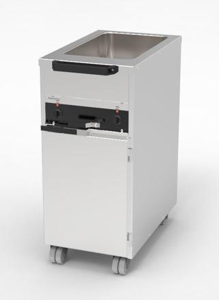 Värmevagn 7216-1 med Värmeskåp och Bassäng för
GN 1/1