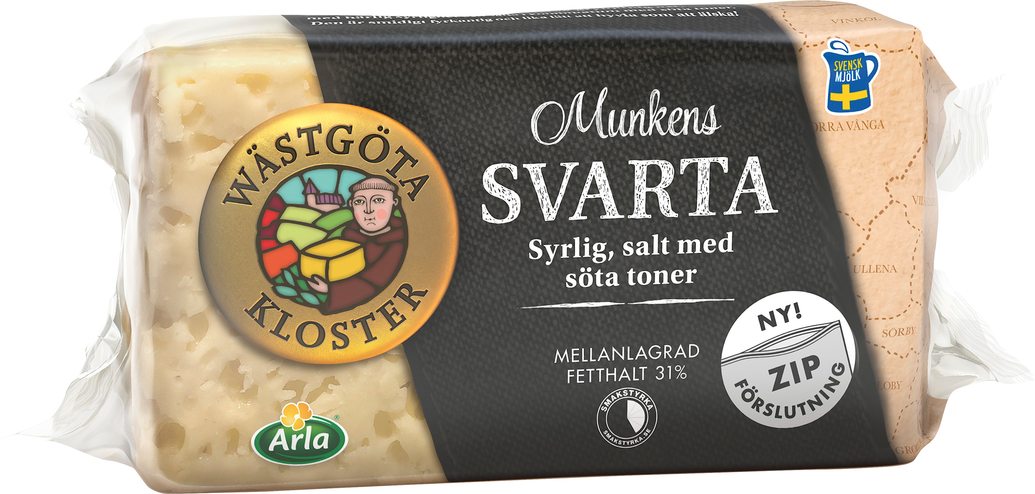 Munkens svarta 31% normalbit