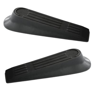 Dörrkil mörkgrå plast 2-pack