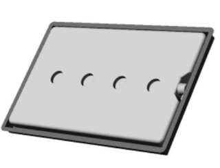 Kylplatta GN1/1 f S-box