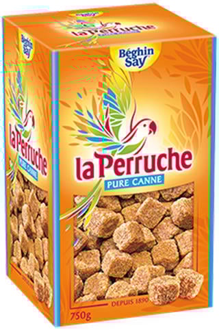 Rörsocker Brunt i Bitar