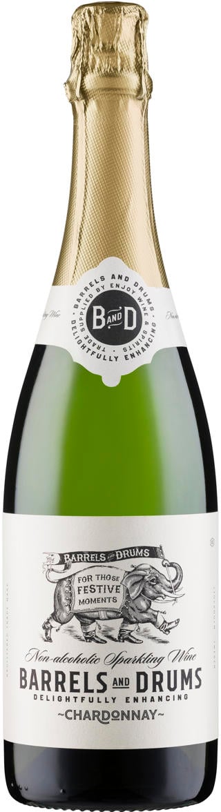 Barrels & Drums Sparkling Chardonnay Alkoholfri