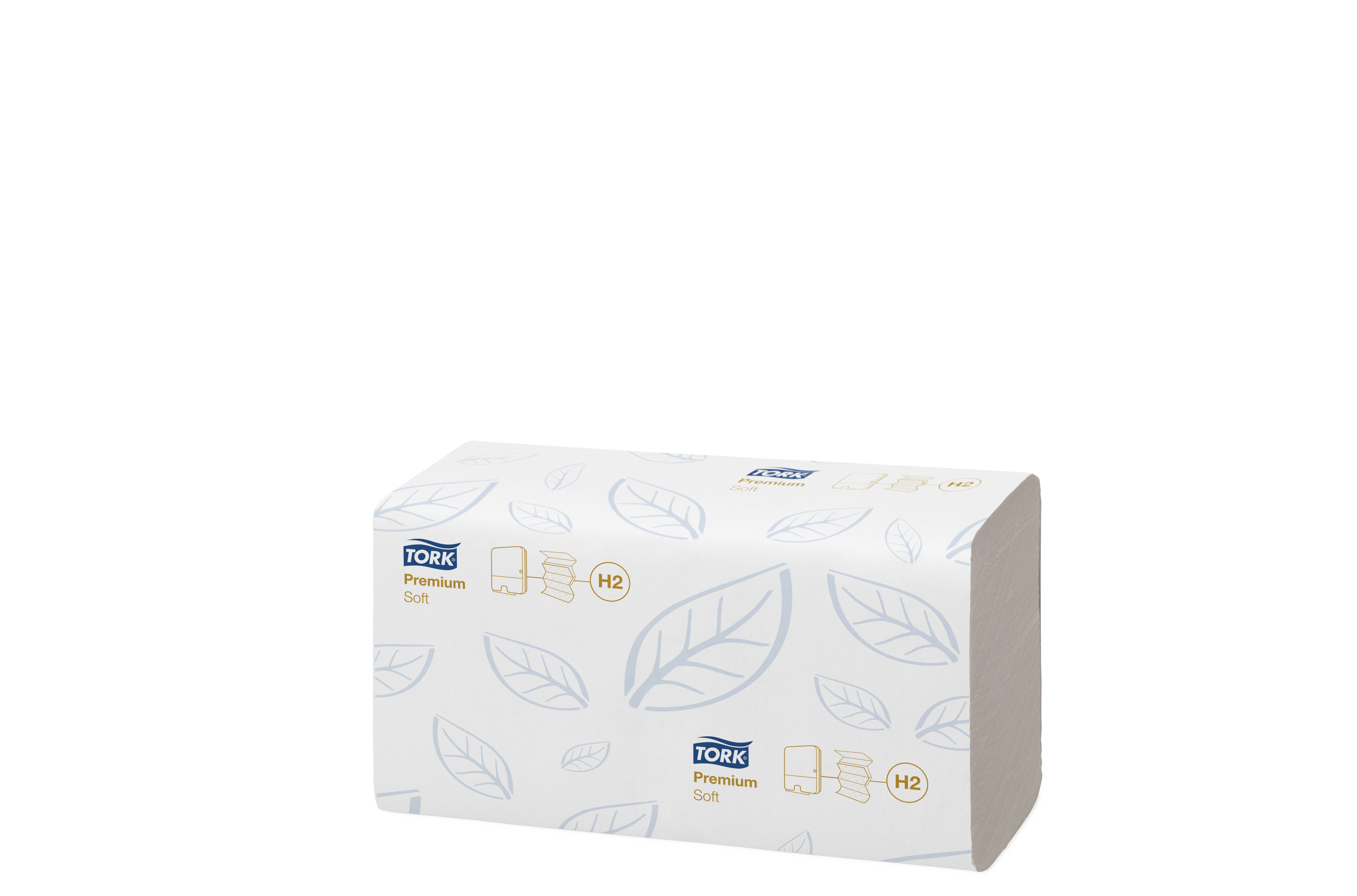 Handduk H2 Multifold Premium mjuk 2-lag 34x21cm
vit