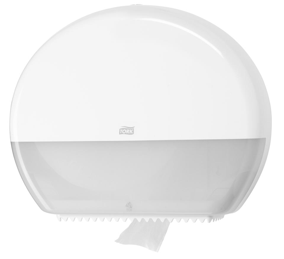 Dispenser T1 vit plast