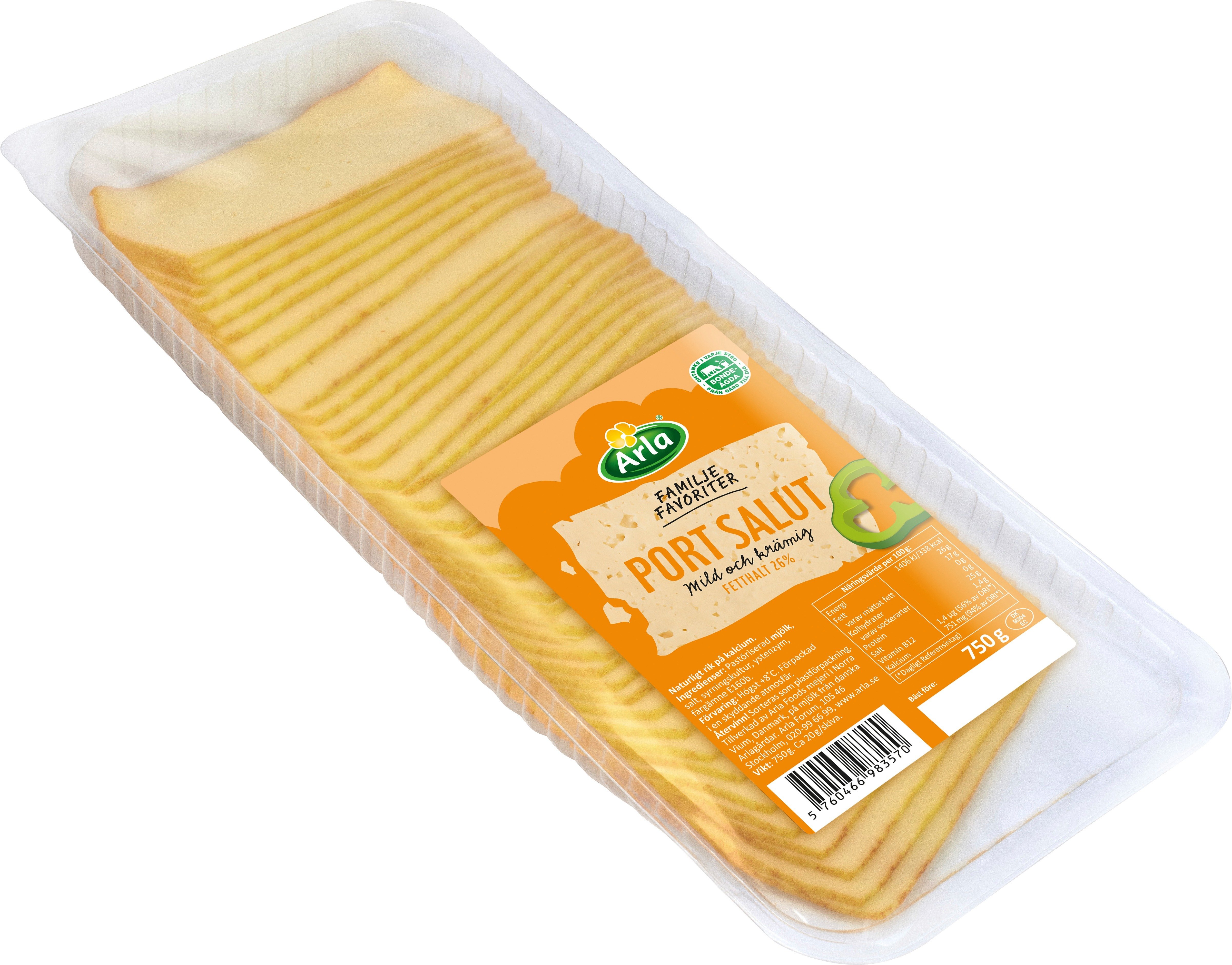 Familjefavoriter Port Salut 26% Skivad 12g