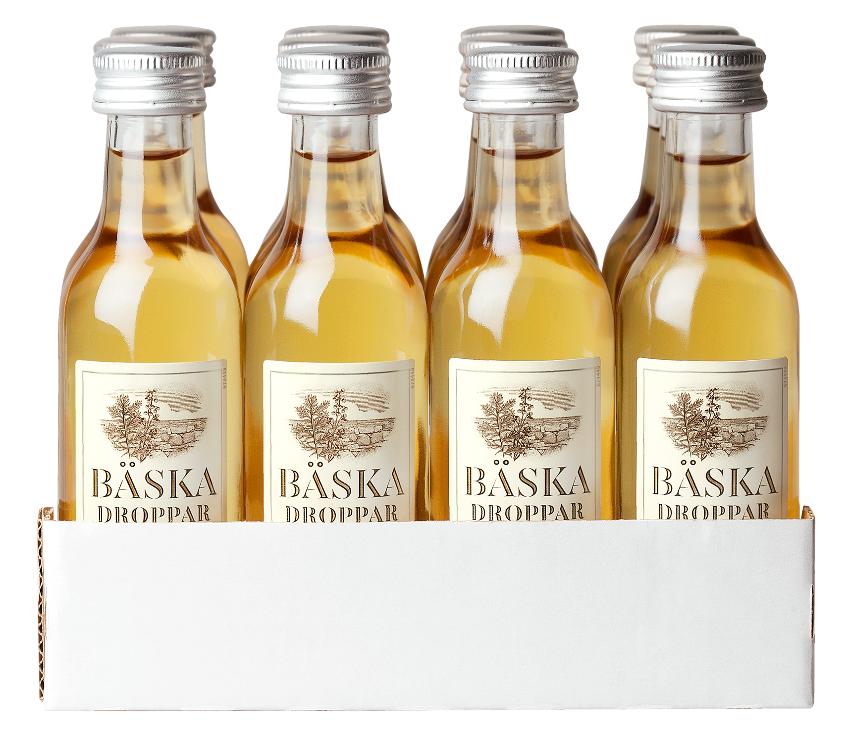 Bäska Droppar 12x5 cl Småflaskor