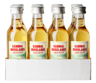 Gammal Norrlands Aquavit 12x5 cl Småflaskor