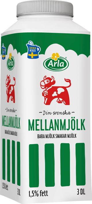 Mellanmjölk 1,5%