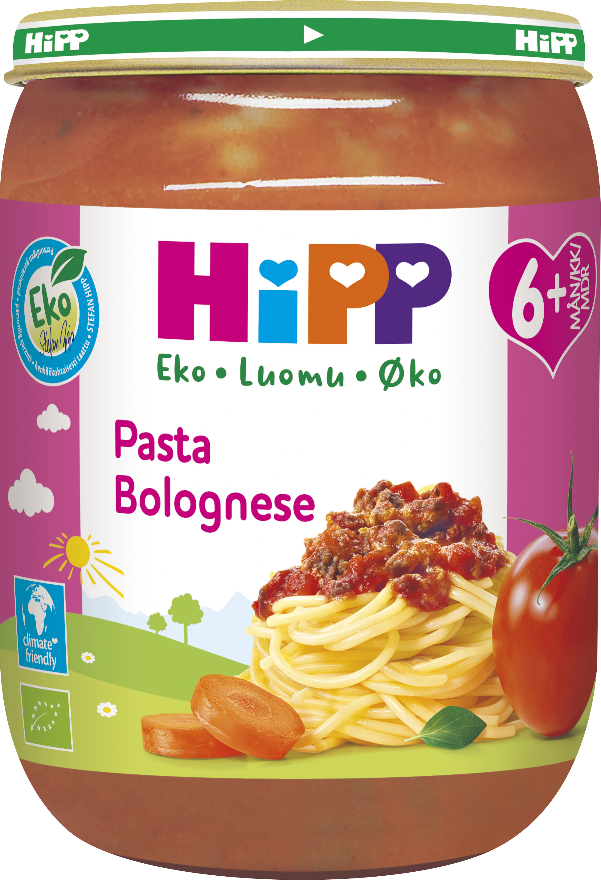 Pasta Bolognese 6 Mån EKO