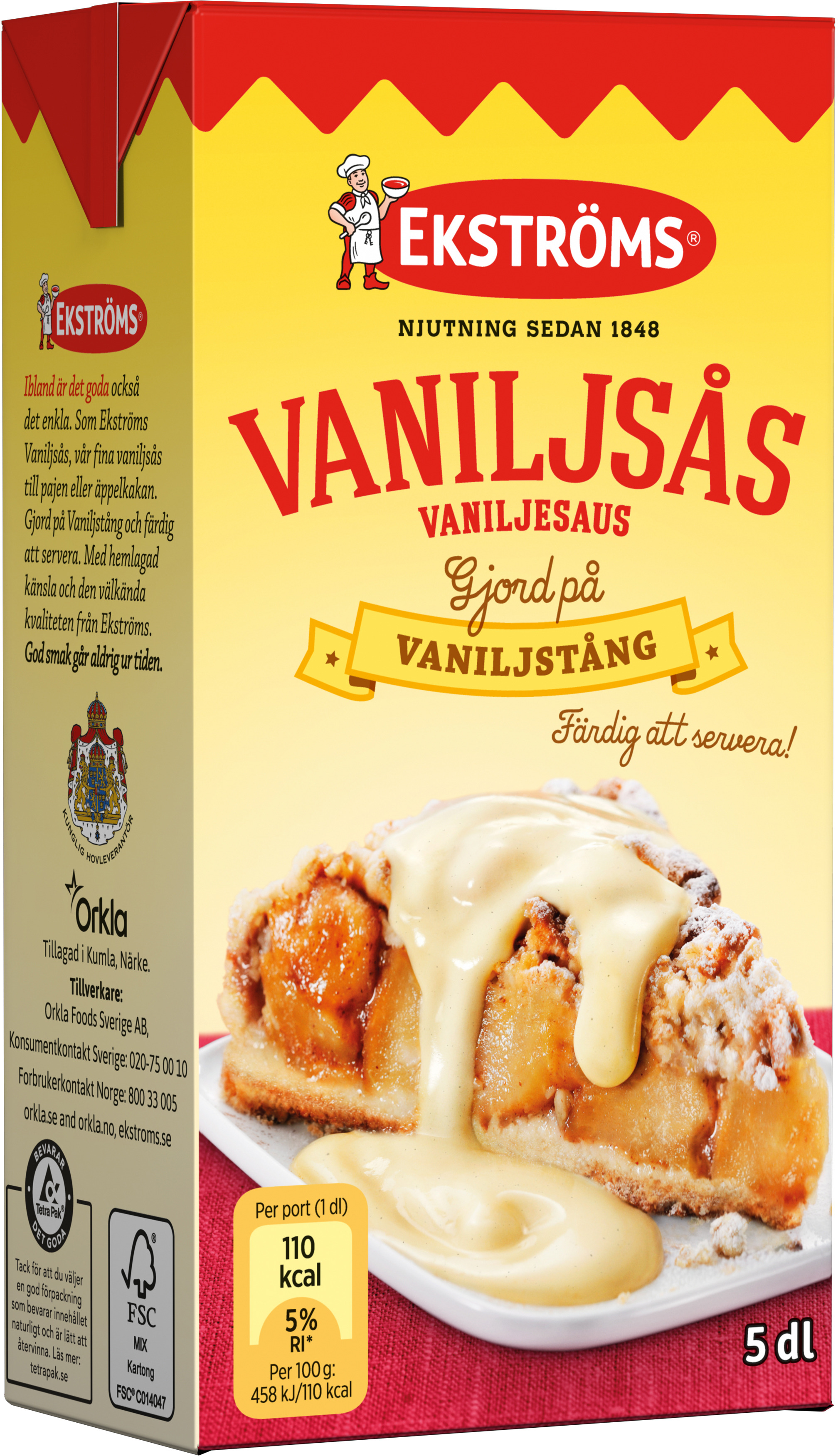 Färdig Vaniljsås