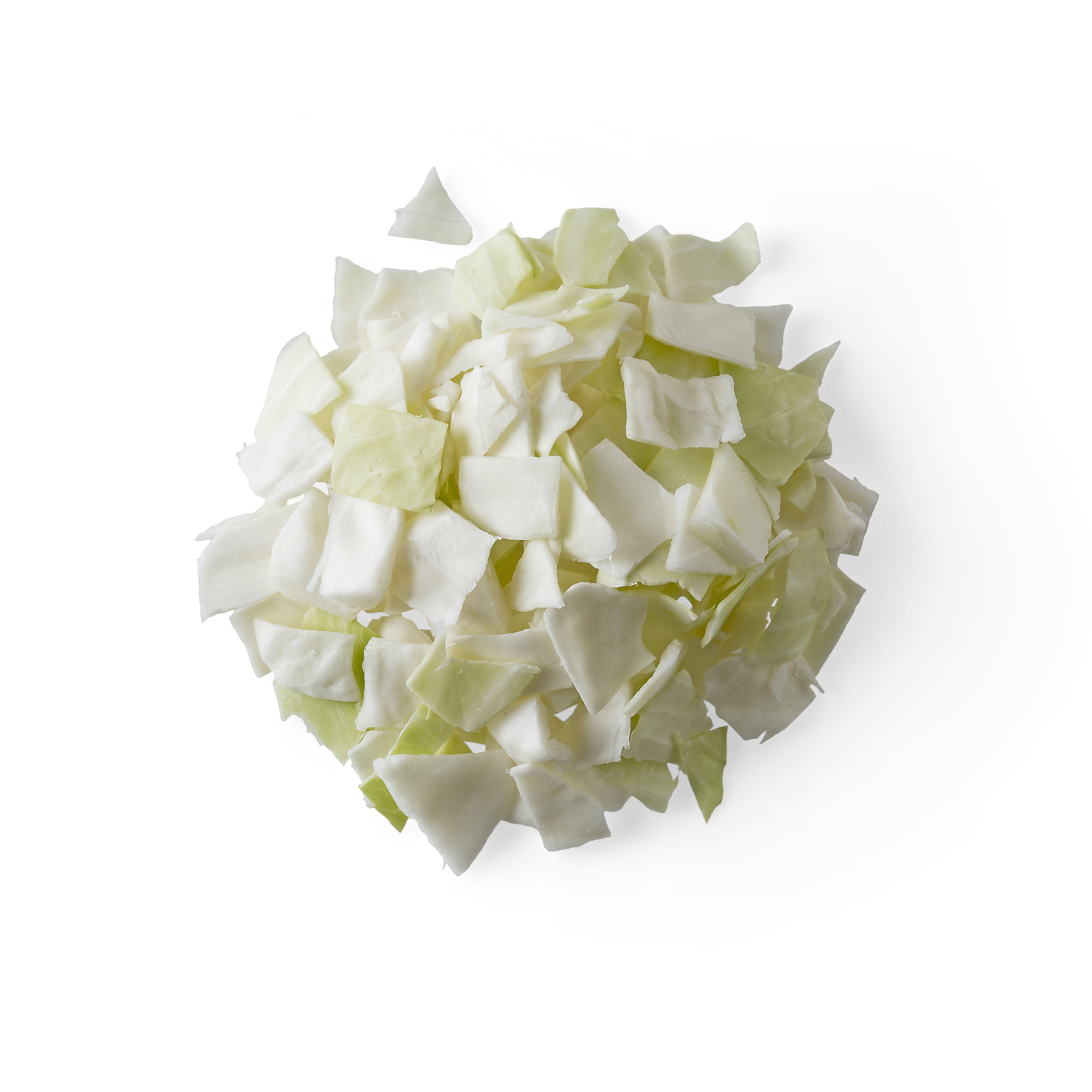 Vitkål Woksnitt 25x25mm