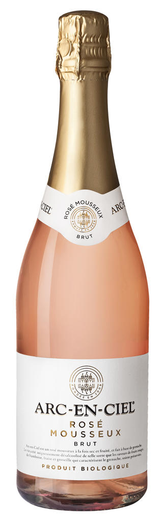 Arc-en-ciel Vin de Rosé
Mousseux Grenache Alkoholfri