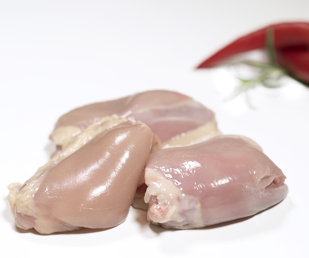 Majskycklinglårfilé utan Skinn