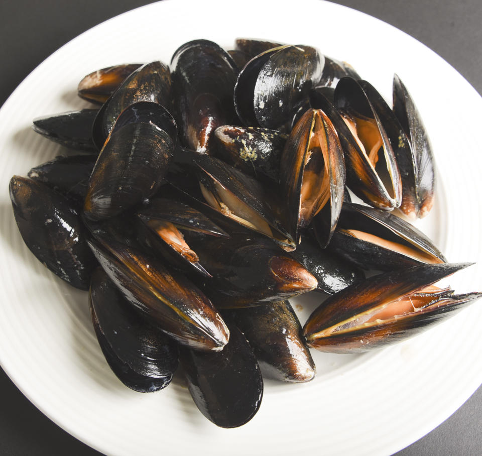 Mussla kokt m. skal ASC