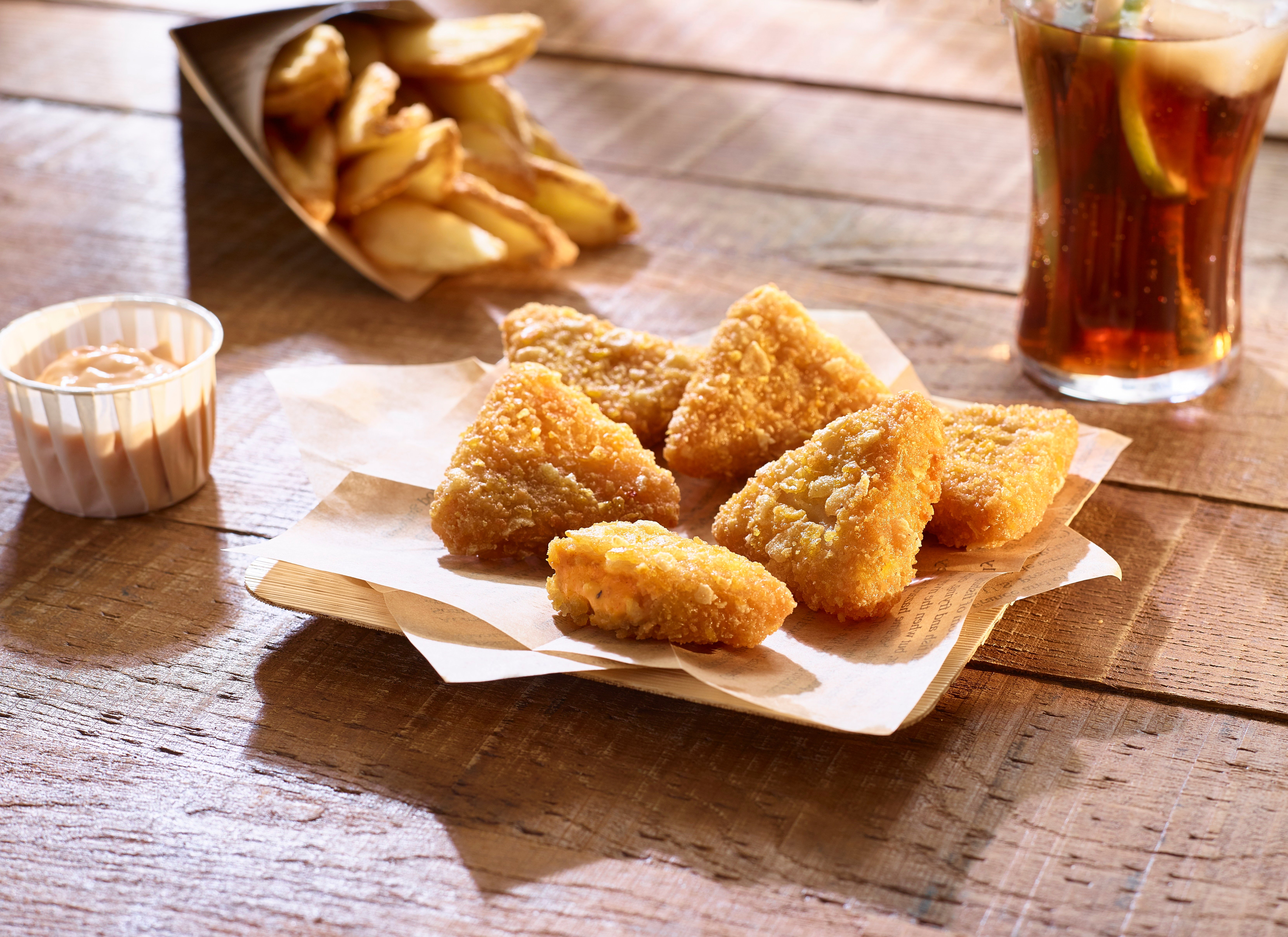 Nacho Cheese Triangles