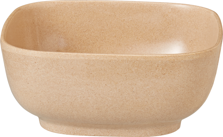 Rishusk 4-kantig skål 48 cl 12,5x12,5cm