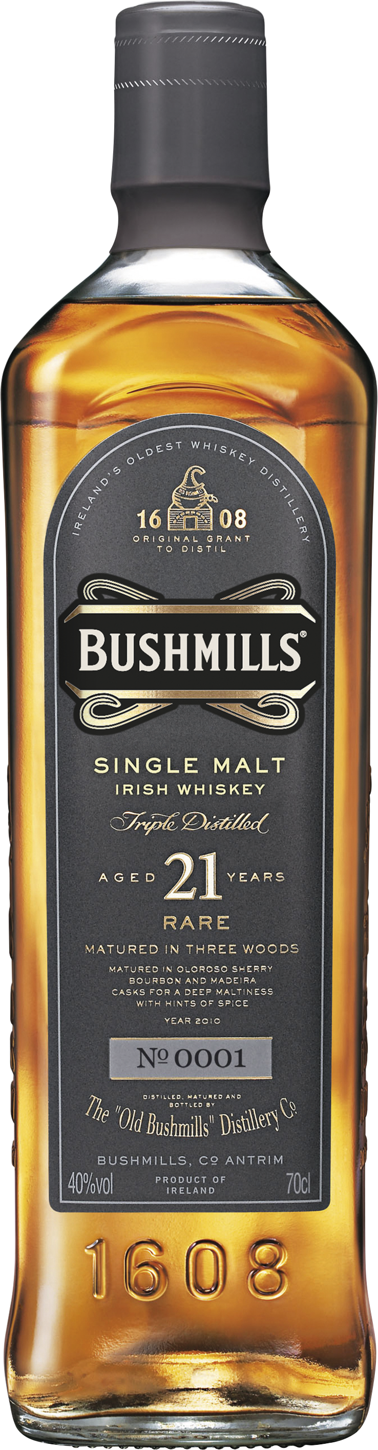 Bushmills Single Malt 21 Years