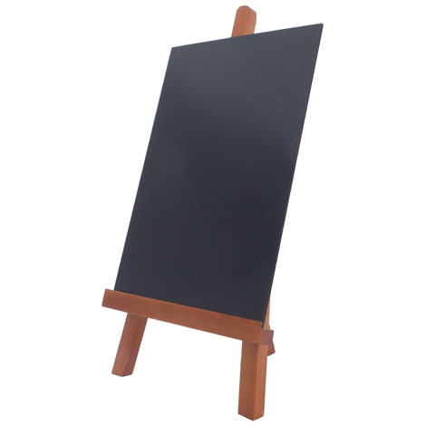 Bordsgriffel trä brunbets A4 med staffli