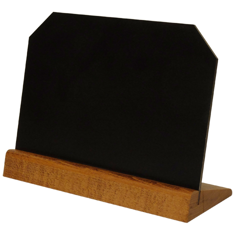 Bordsgriffel trä brunbets A6 liggande