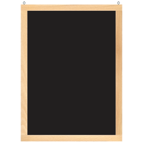 Griffeltavla trä klarlack 56x76 cm