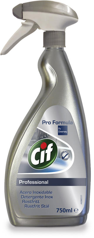 Rengöringsmedel Spray Cif Pro Formula
Stainless Steel