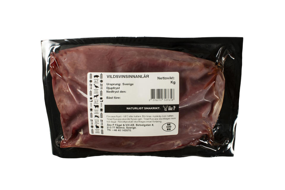 Vildsvinsinnanlår Fryst