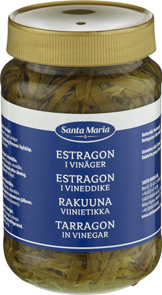 Dragonblad i Vinäger