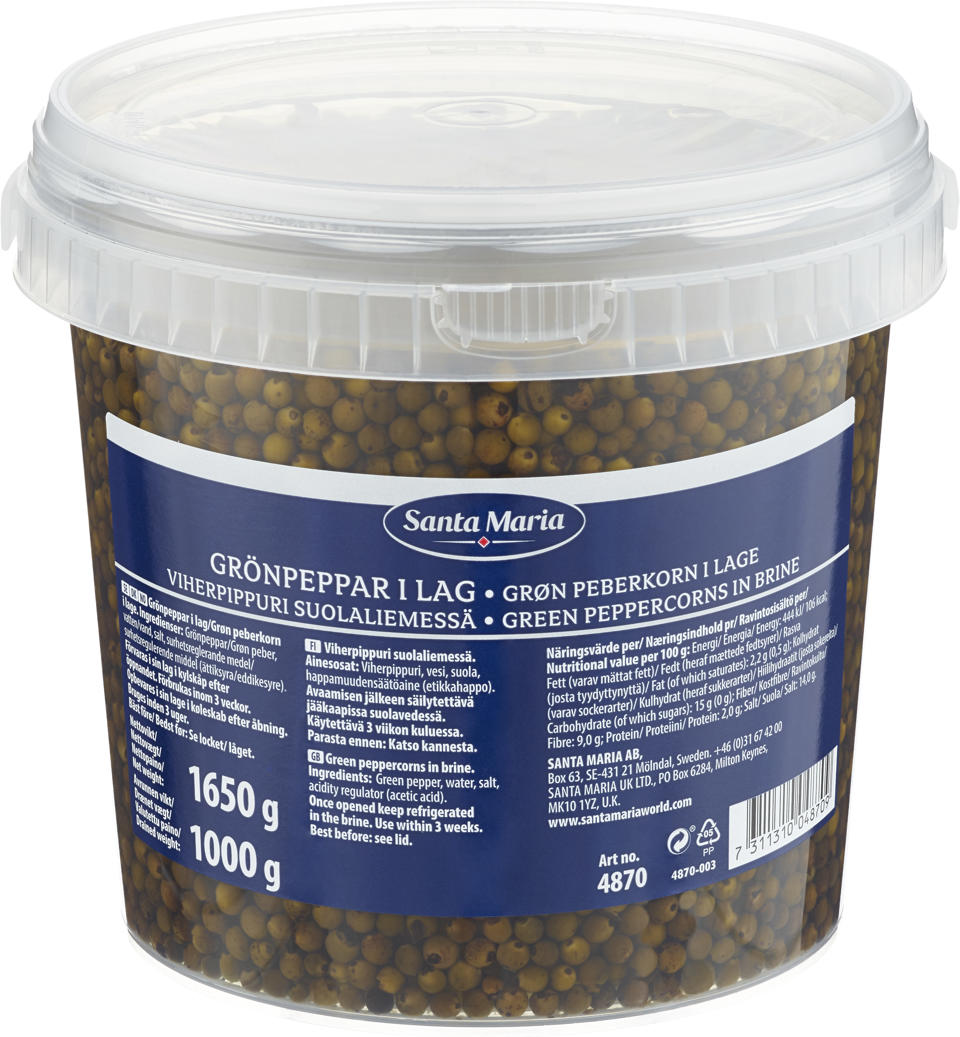 Grönpeppar i Lag | Köp grönpeppar hos Menigo.se | Menigo.se