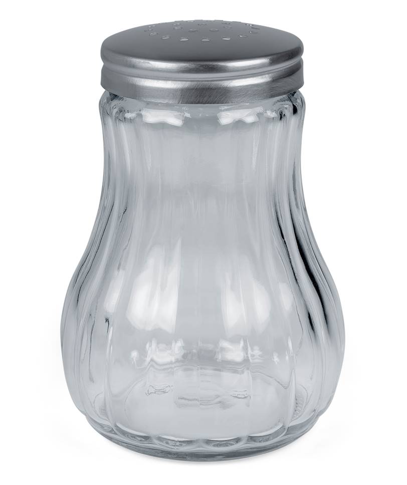 Sockerströare glas h11cm