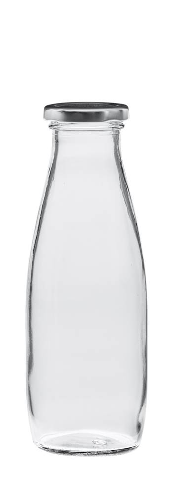 Glasflaska med Skruvlock i Metall 50cl