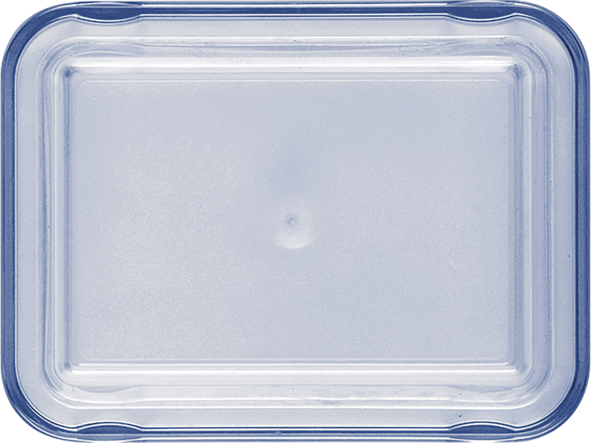 Plastlock Styrol-Acrylnitril transparent blå
stapelbart 12,2x9,1x3,1cm