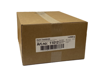 Traditionellt Korn Tunnbröd