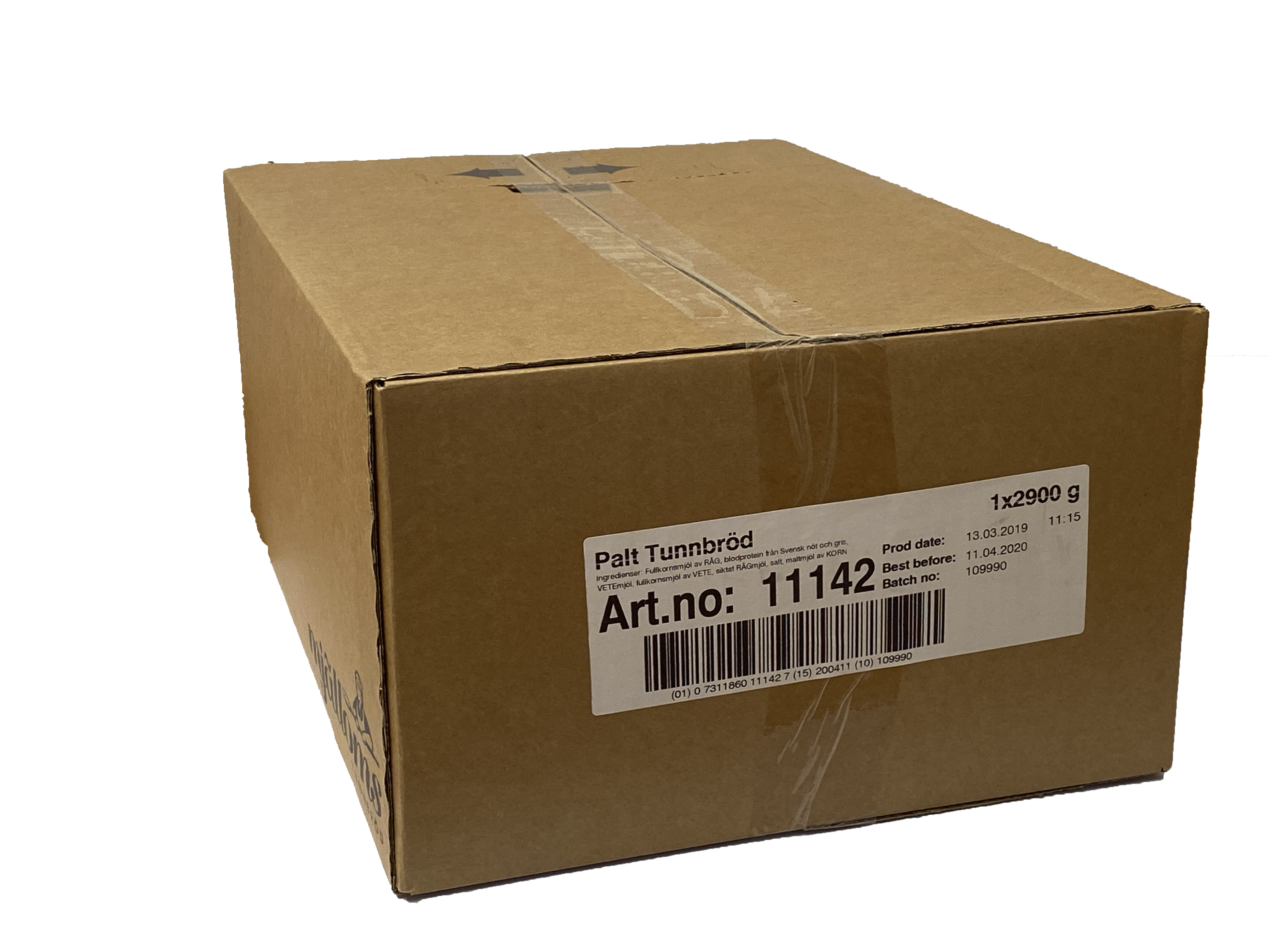 Traditionellt Palt Tunnbröd