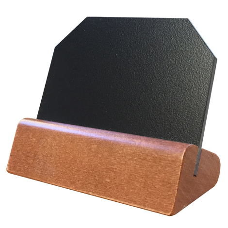 Bordsgriffel trä brunbets A7 liggande