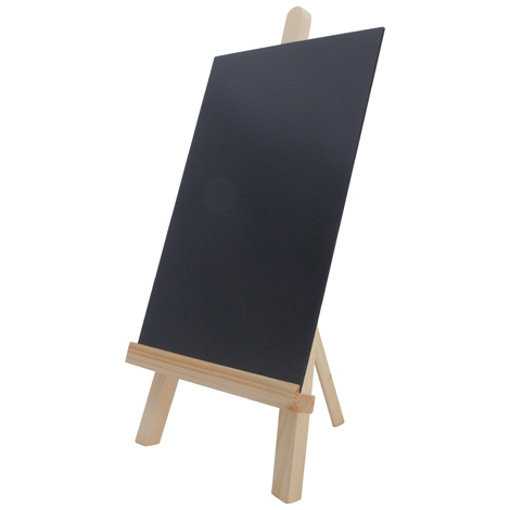 Trä klarlack A5 med staffli, 21x14,5 cm