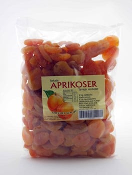 Aprikoser Torkade