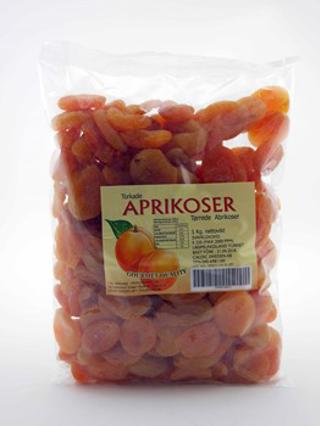 Aprikoser Torkade