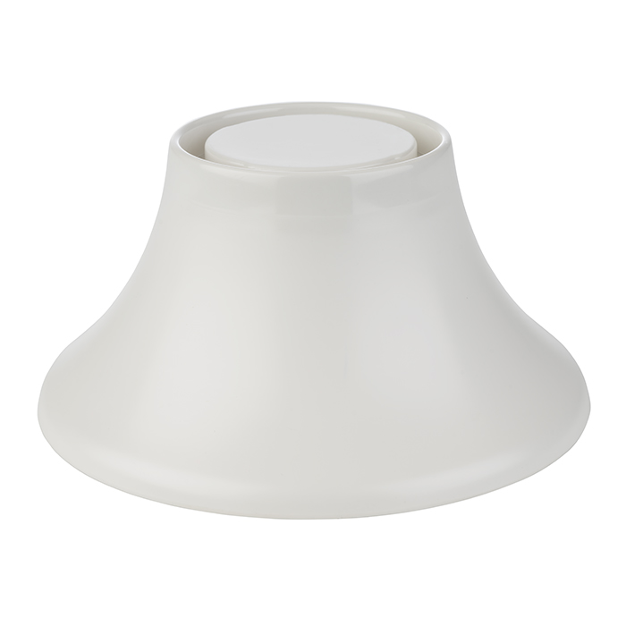 Frida Bufféställning Melamin Vit Ø16,5cm H8cm