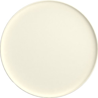 Purity flat coup tallrik rak kant stapelbar Ø25cm