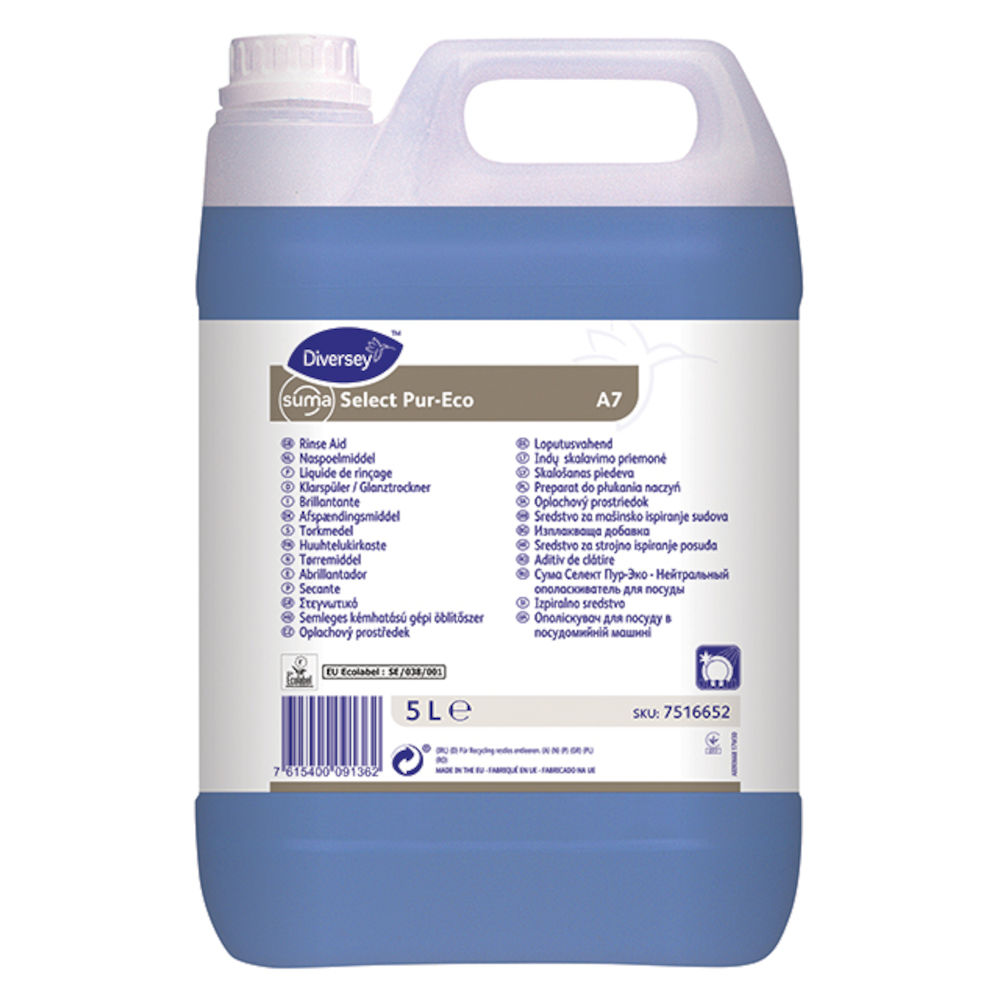 Torkmedel högkoncentrerat neutralt 5L Suma Select
Pur-Eco A7