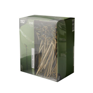 Spett Bambu Plockmat Knot Svart 10mm