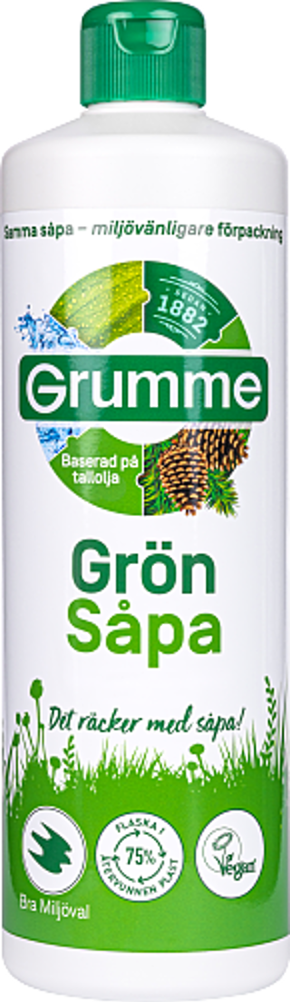 Såpa grön 750ml