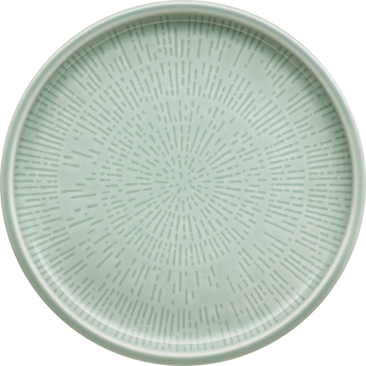 Shiro tallrik flat coupe struktur frost Ø17cm