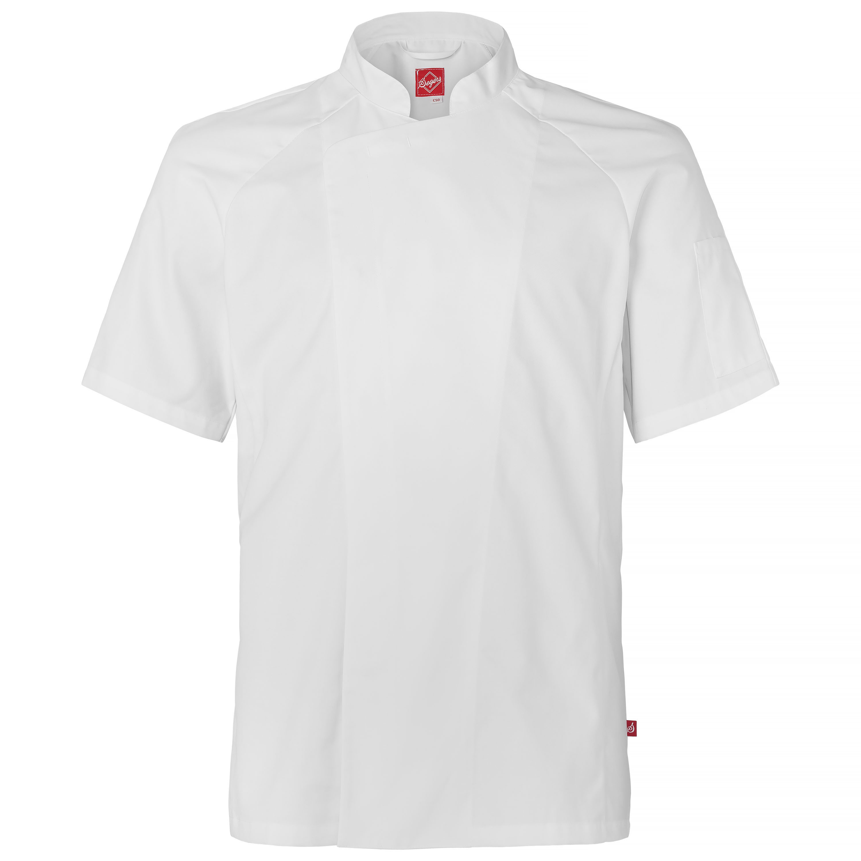 Kockrock 1003 kort ärm vit C58