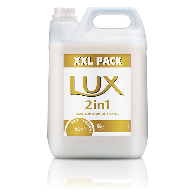 Bad & Duschcrème samt Schampo  Lux Proffessional
5 Liter