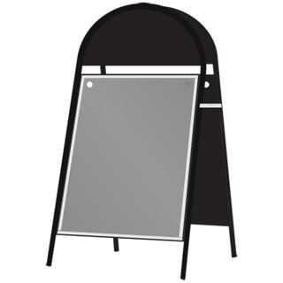 Gatupratare Gotik 50x70
inkl magnetförsluten plastfront