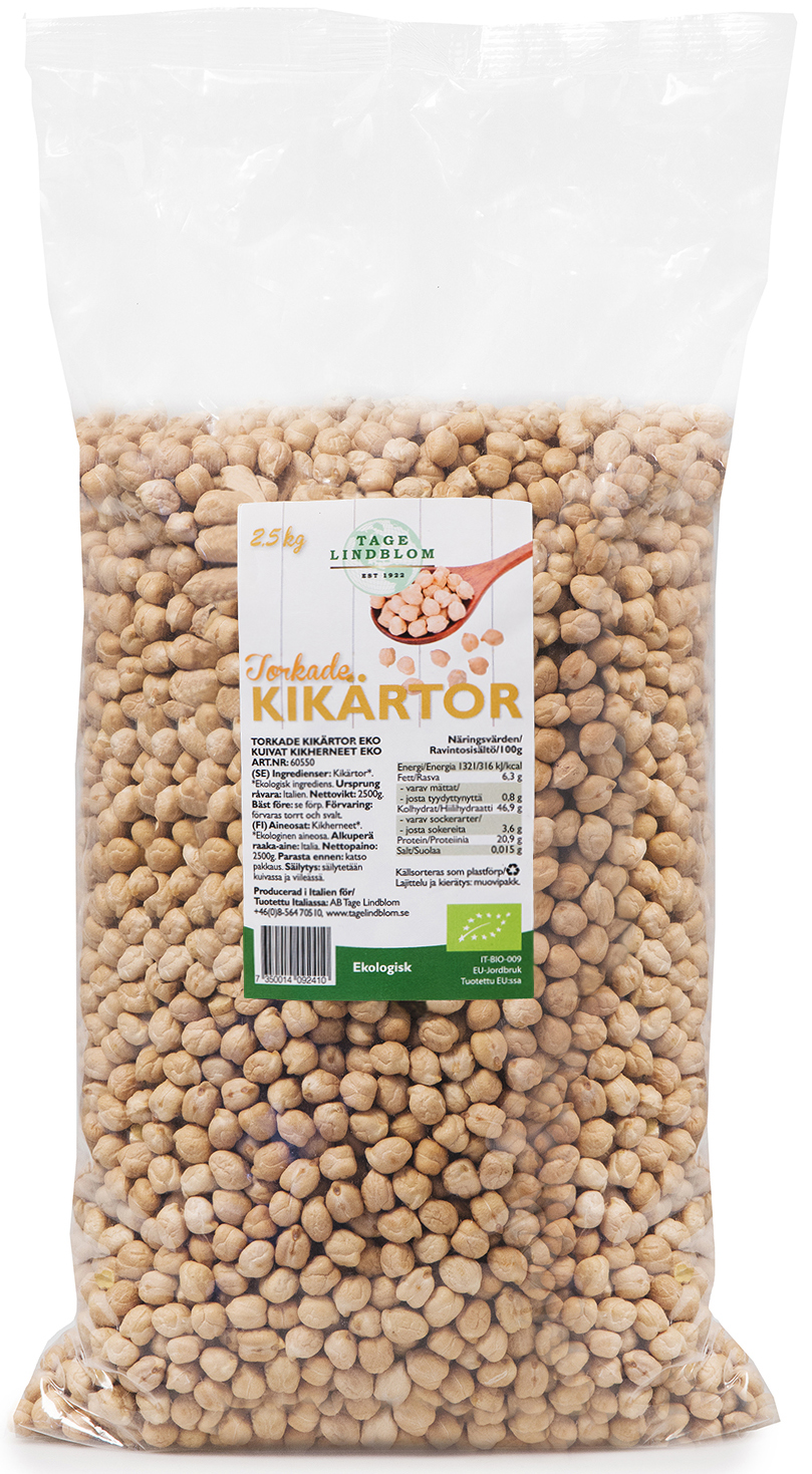 Kikärtor Torkade EKO