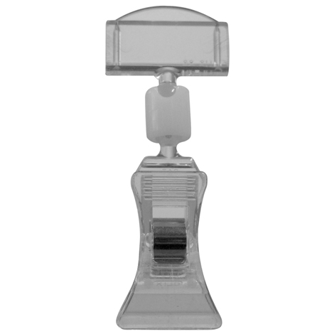 Skyltklämma CH-120, 20mm klämma, liten nypa,
10-pack