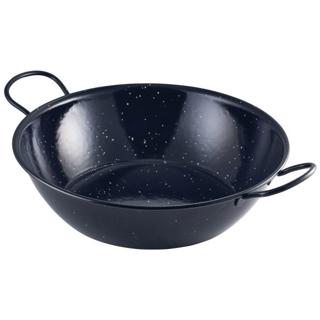 Gryta Emaljerad Svart Ø30cm H8cm